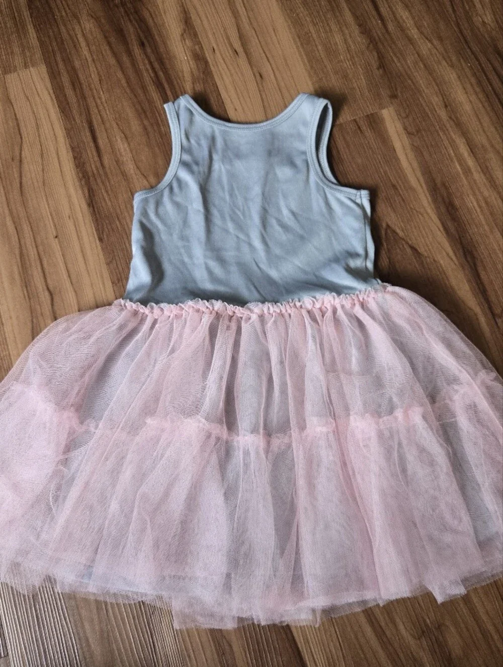 Little girl 4 EUC Truly Me Pink ruffle dress with tweed sweater cover